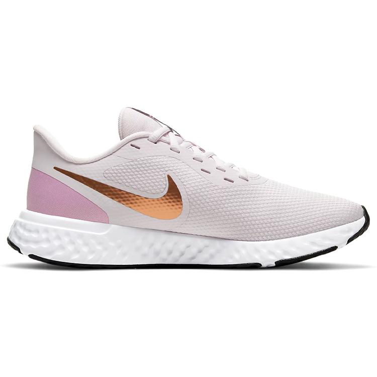 Nike Womens Revolution 5 'Light Violet' (women's sizes) Light Violet / Metallic Copper Running Shoes BQ3207 502