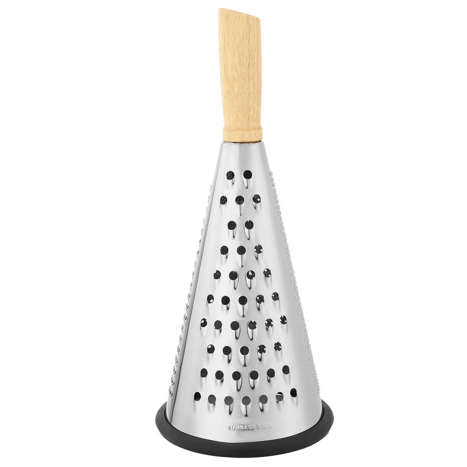 

Каучуковое дерево, 8 дюймов, 9 дюймов, 10 дюймов, Нержавеющая сталь, Конический строгальщик, Строгальщик для дыни, Многофункциональный, Овощерезка, Кухонный инструмент Pack of 1