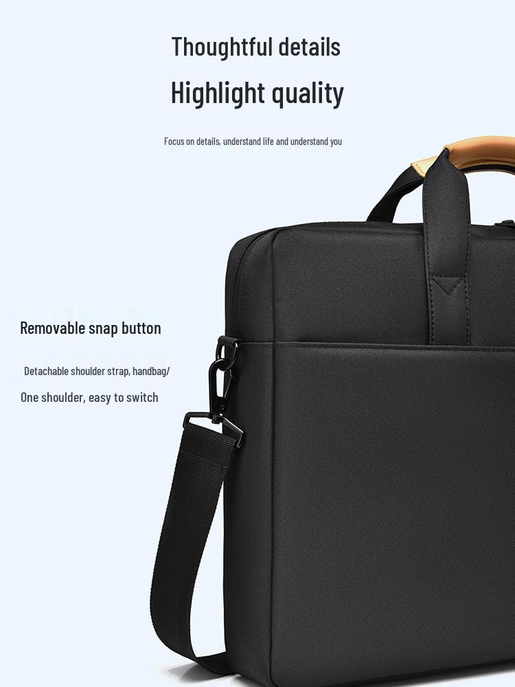 Shockproof Airbag Laptop Bag for 16-inch Lenovo & Huawei - Large Capacity, Custom Logo Option