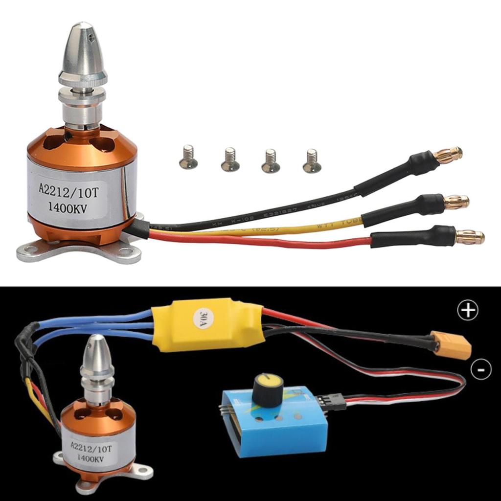 2 1400Kv Brushless Motor Controller for RC
