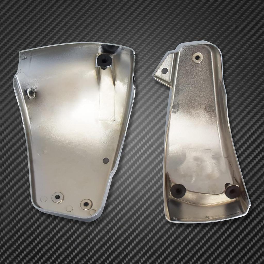 Motorcycle Battery Side Fairing Covers Side Panel Protection Left & Right Fit for Harley M8 Softail Street Bob FXBB Heritage FLHC Deluxe FLDE