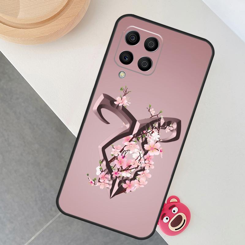 Shadowhunters Angelic Rune logo Case For Samsung Galaxy M12 M32 M52 M15 M35 M55 M31 M56 M36 M16 M06 M13 M33 M53 M14 M34 M54