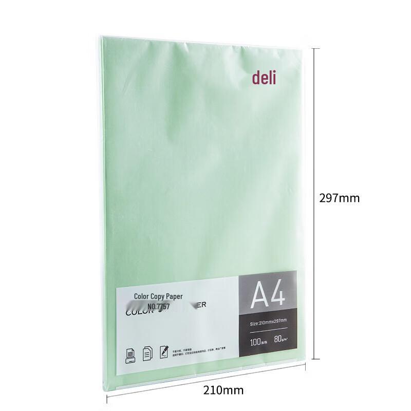 Deli A4 80gsm Color Printer Paper