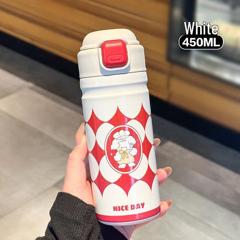 OLOEY Cute Kids Stainless Steel Insulated Water Bottle
