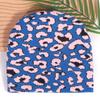 Winter Beanie  Warm Fashionable Leopard Print Style Knitted Hatversatile  Cold Hat Retro Pullover Hat
