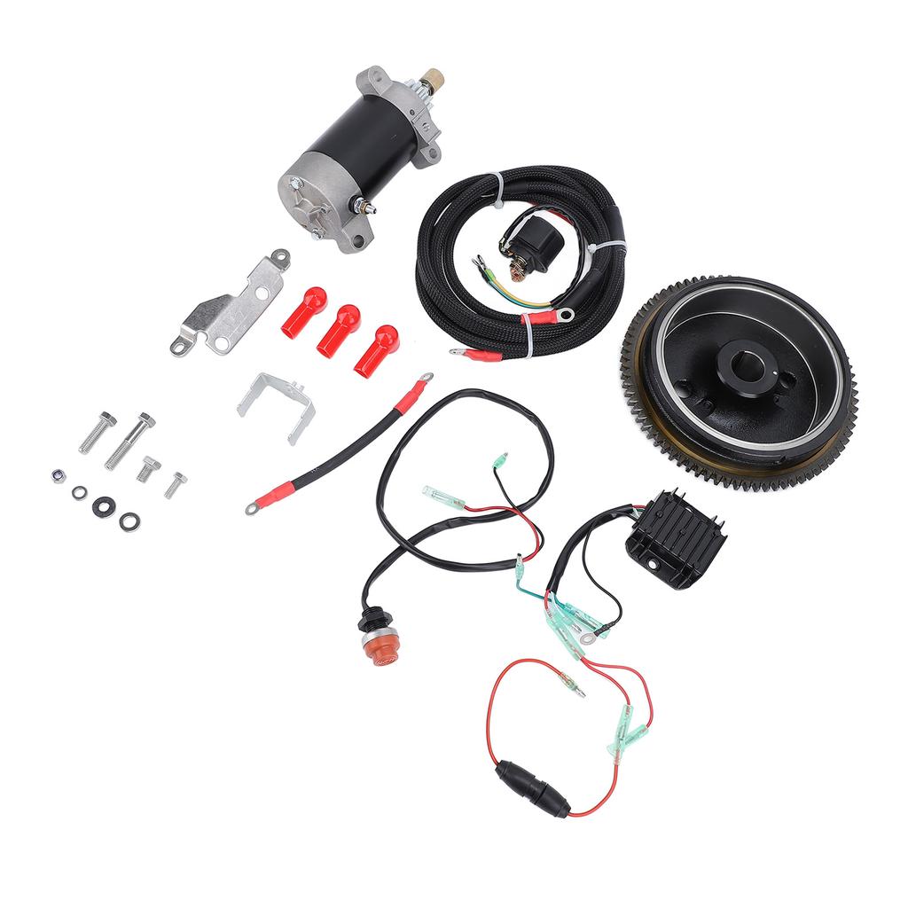 Outboard Motor Starter Kit Professional Outboard Engine Starter Replacement for 4 Stroke 20HP Outboard Engine