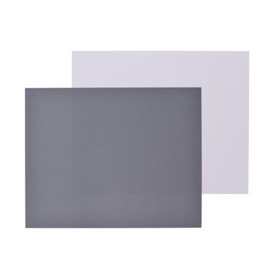 25*20CM velká bílá karta vyvážení bílá karta + sada šedých karet fotografická karta s 18% expozicí pro