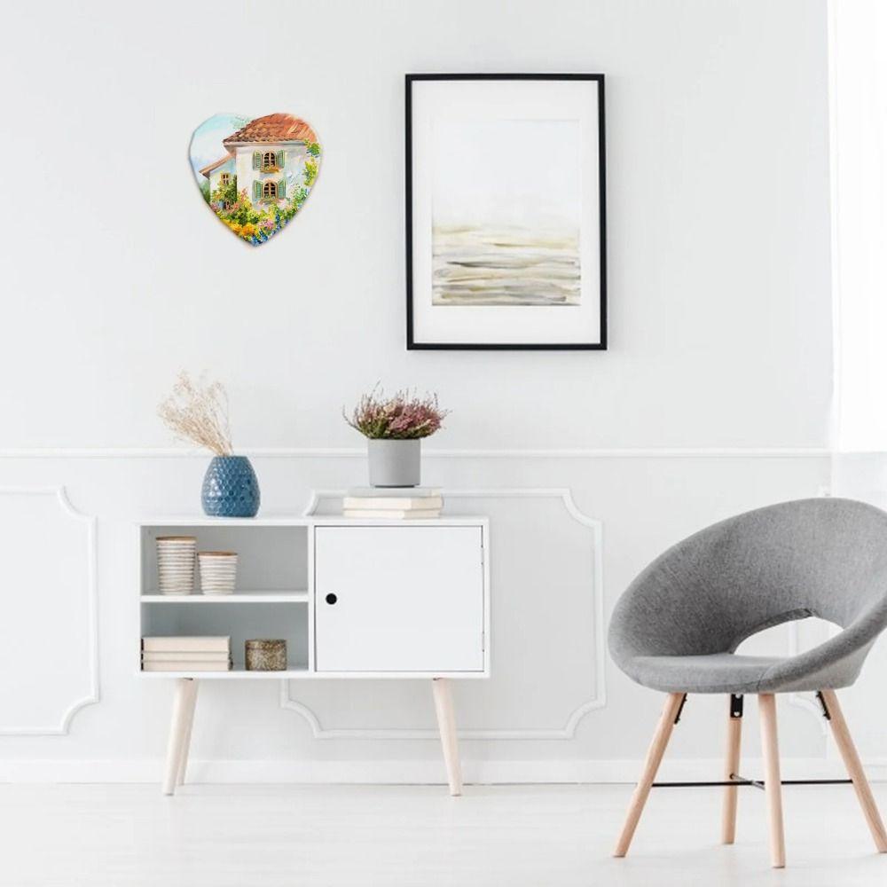 Cotton Painting Board Love Drawing Board Picture Frame Heart-shaped Oil Canvas  Painter