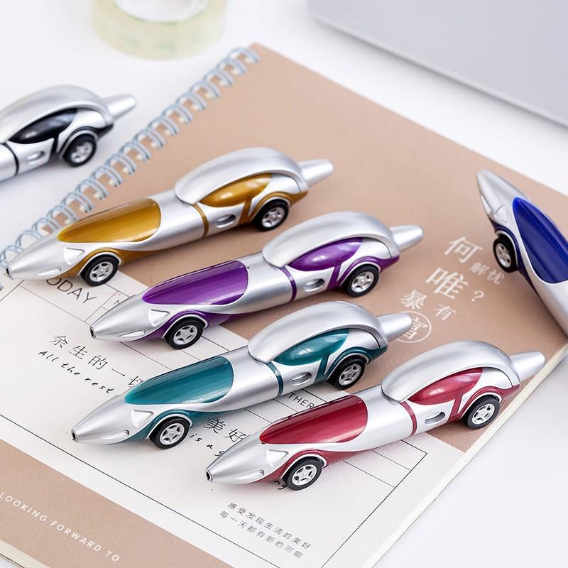 Men's Racing Bus Cartoon Pen Gift Model