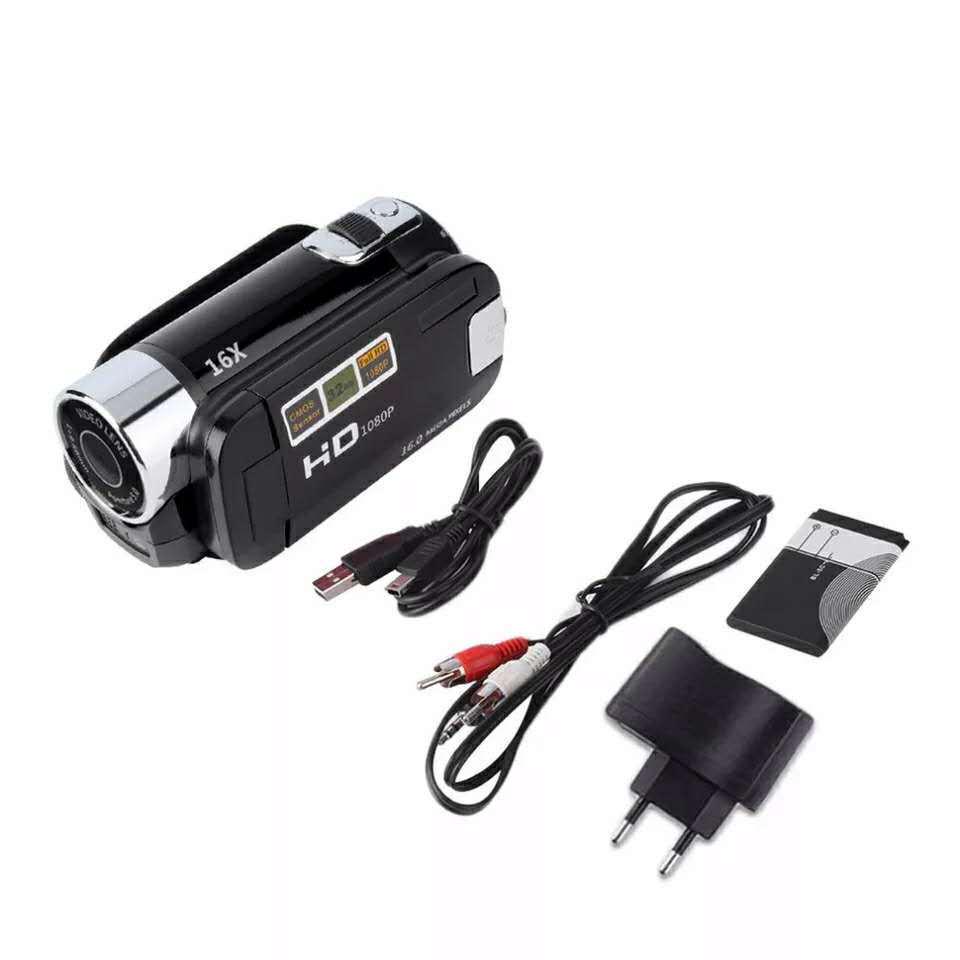 16MP HD-100 1080P Videokamera s 2,7palcovým displejem