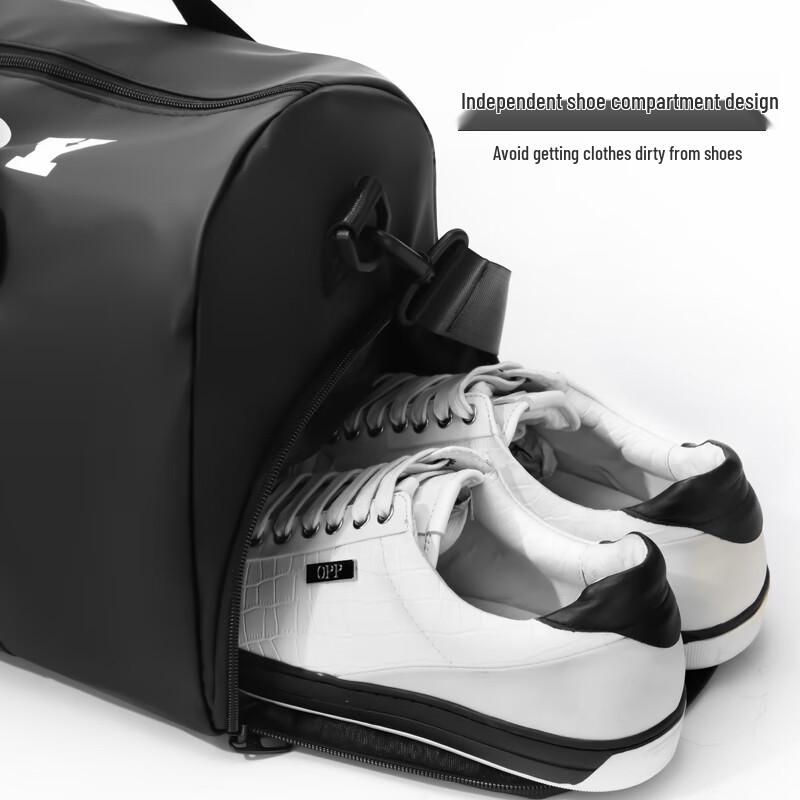 Playboy Men's Large Capacity Sports Gym & Travel Bag with Dry Wet Separation