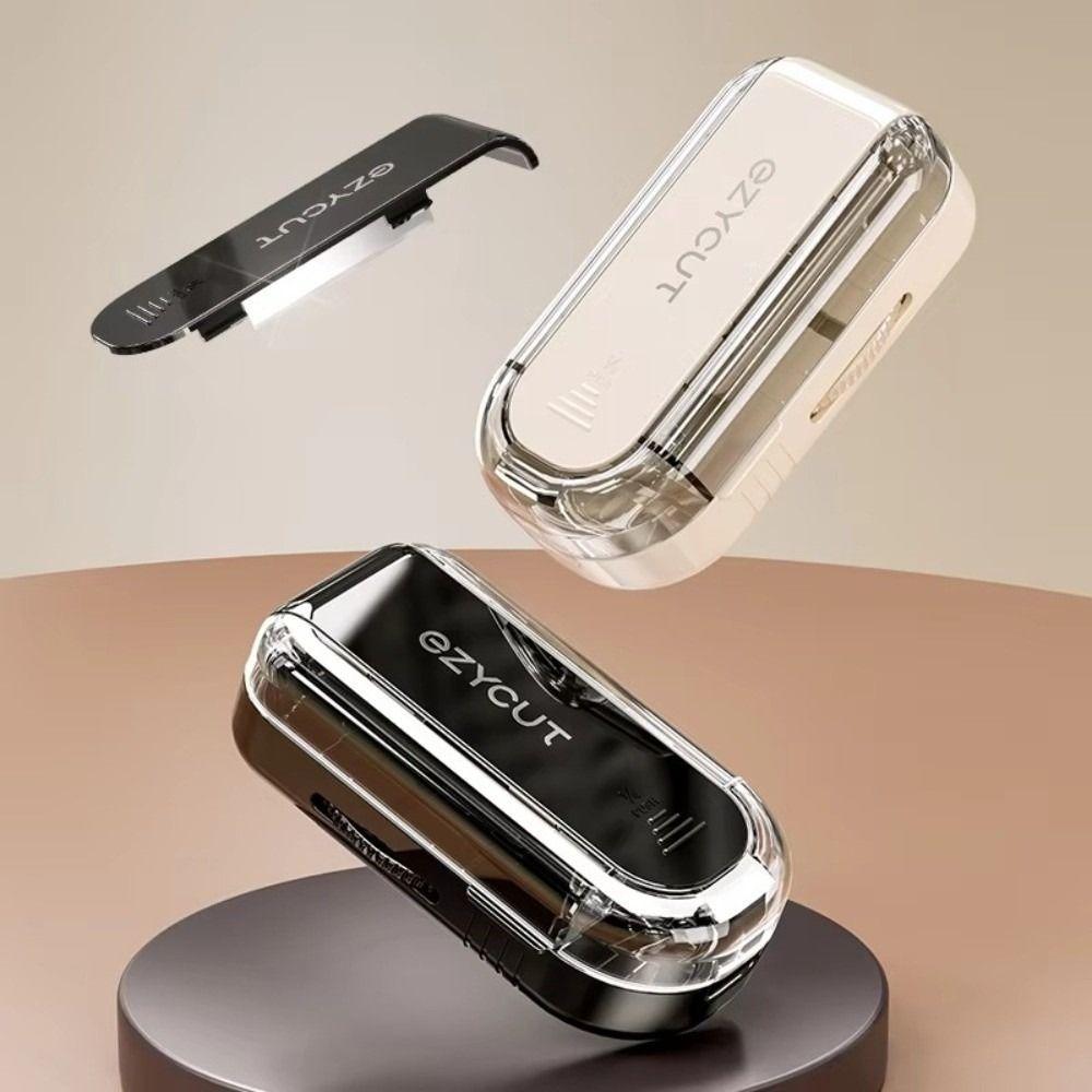 Dustproof Quartering Pill Cutter Moisture-proof Medicine Cutting Pill Cutter Storage Box with Brush Pill Cutter Splitter