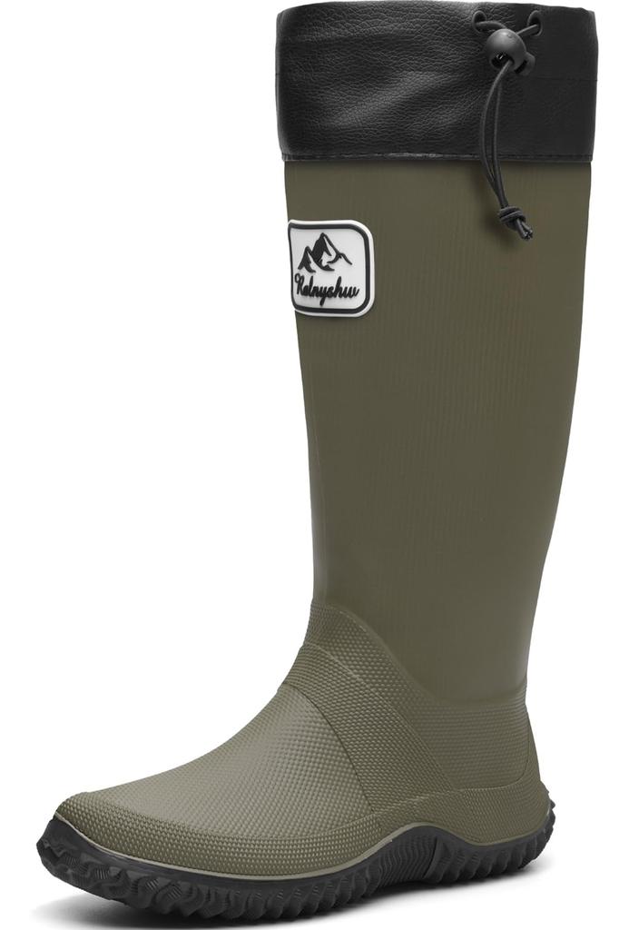 Foldable Rain Boots for Women and Portable and Perfect for Farm Rainy and Outdoor Activities [Lvptsh] Men, Lightweight, Work, Gardening, Season,
