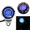 Universal Motorcycle Odometer LCD Digital Speedometer Tachometer Gauges with Colorful Backlight