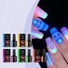 Nymixa Glow-in-the-Dark Nail Polish for Everyday Party Nail Art Decoration, Convenient Night-Glow Nail Polish