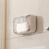 Bathroom Wall Mount Soap Holder Drainage Shelf Organizers Adhesive Mount Soap Dish Bathroom Organizers Soap Holder