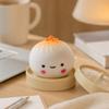 Cute Steamed Bun Toy with Steamer Basket, Soft Toy for Kids and Adults