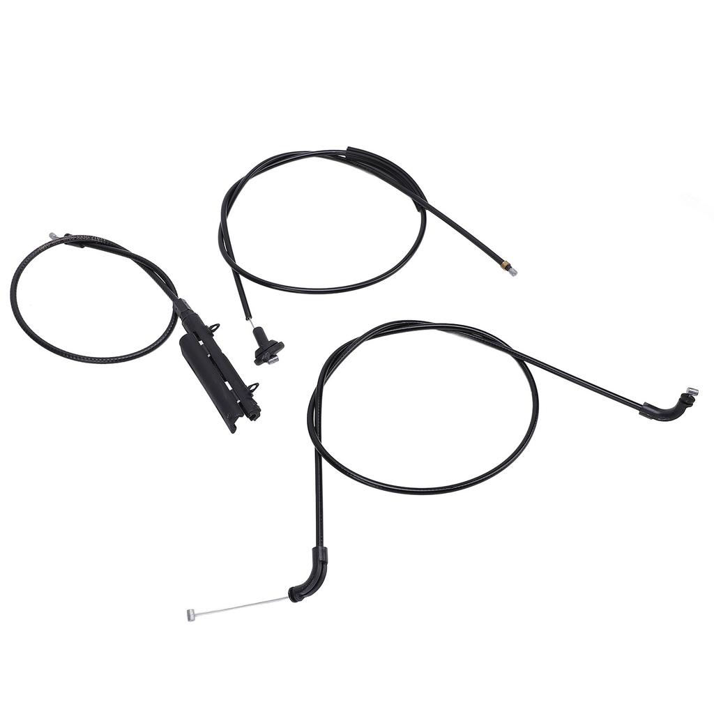 Kit Cablu Bowden de Eliberare Capotă Motor Cablu de Oțel PVC 51237197474 pentru Seria 7 E65 E66 740i