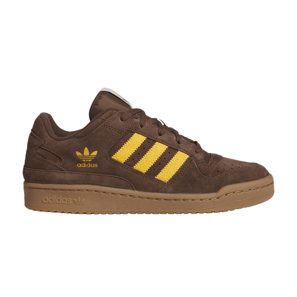 adidas Forum Low CL  Brown Preloved Yellow  JI3274 40