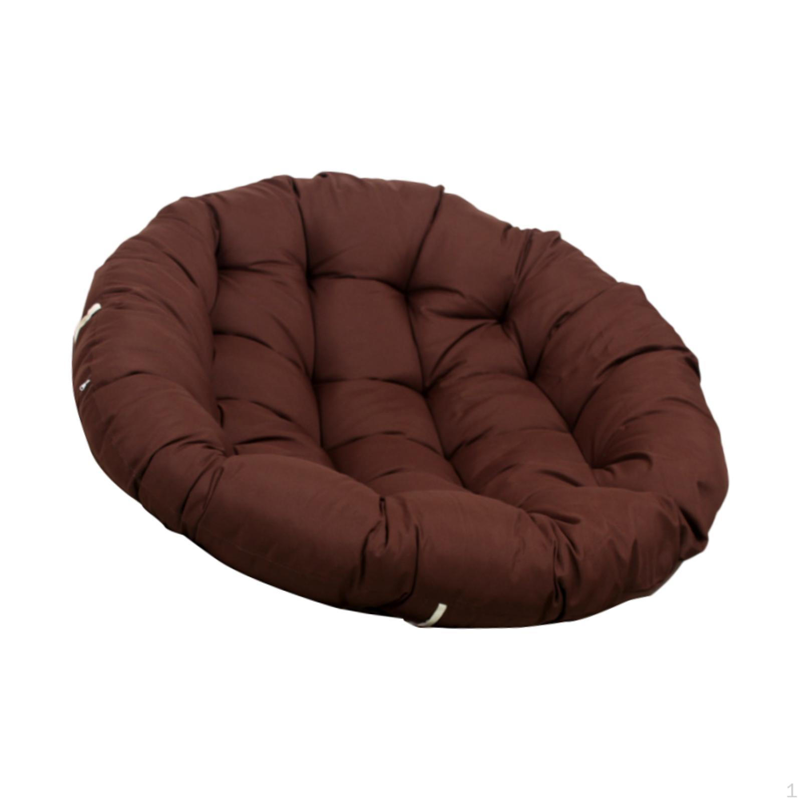 

Подушка для кресла-яйца для подвесной корзины, опора для спинки, коврик для сиденья для сада и офиса 40x40 cm