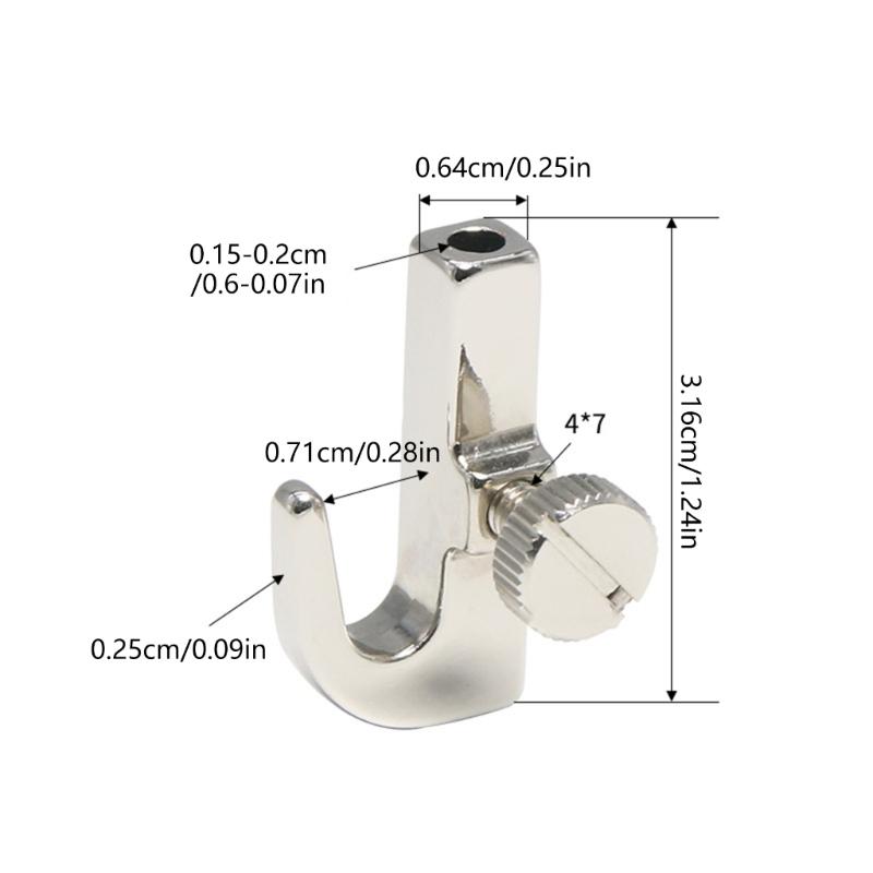 Adjustable Metal Picture Rail Hooks For Gallery Art Hanging Easy Installation Painting Accessories Hangers