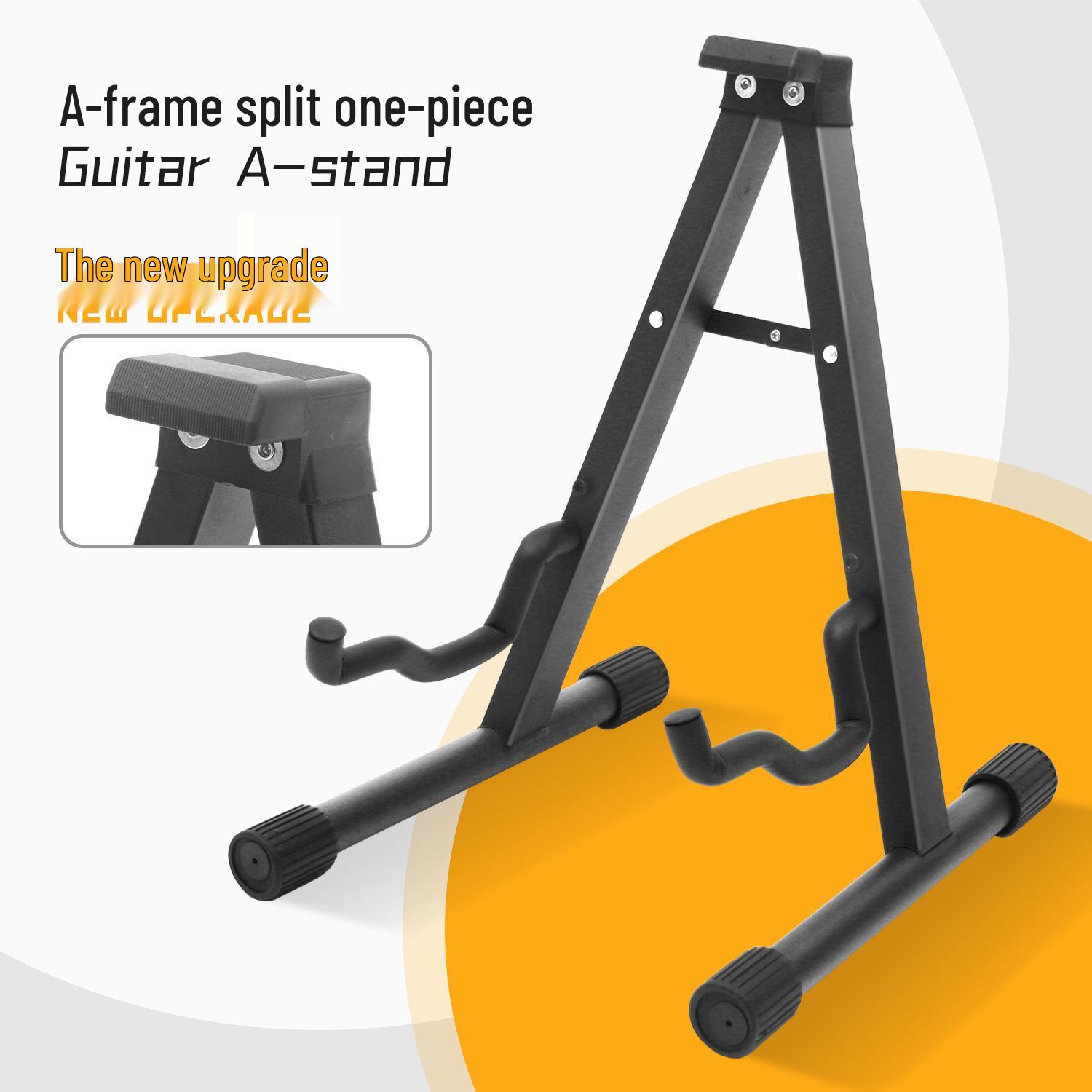 Detachable A-Frame Cello and Guitar Stand with Colorful Folding Design