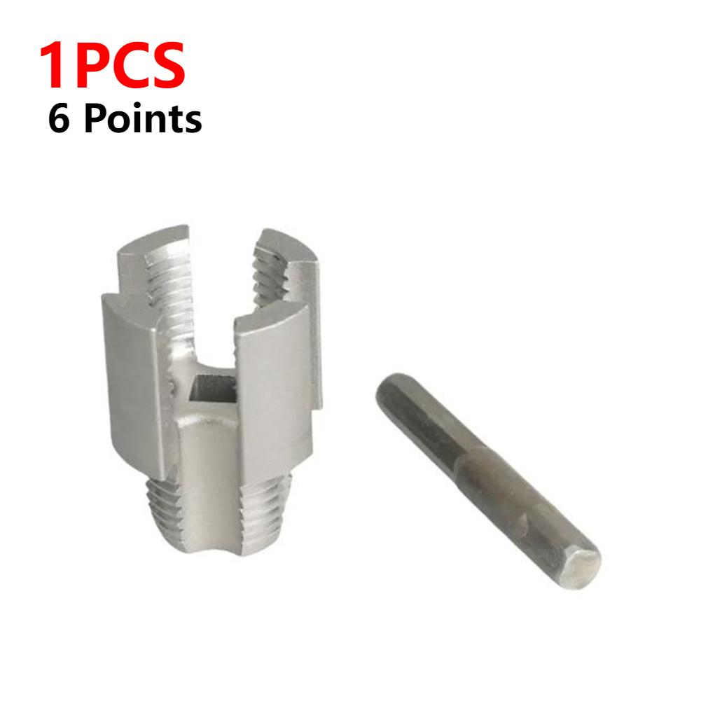 

1/2pcs Integrate Internal And External Pipe Threading Tools Dual Function Pipe Thread Cutting Mold For Home Pipe Thread Repairs