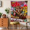 1 Pieza Tapiz Portada de Revista Gachiakuta Tela de Fondo para Colgar en la Pared Para Sala de Estar Dormitorio Decoración del Hogar Retro Anime