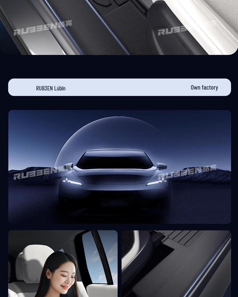 XPeng G6 Floor Mats & TPE Door Sill Covers: Special Carpets for Interior Modification & Car Accessories