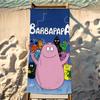 Cartooon Barbapapa Towel Beach Towel Travel Lightweight Skin Friendly for Pool Beach Camping Cruise Summer