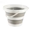 1pc Portable Folding Water Bucket - Durable PP Material, Ideal for RV, Camping, Fishing & Travel, Easy Storage & Cleaning, Camping Essentials