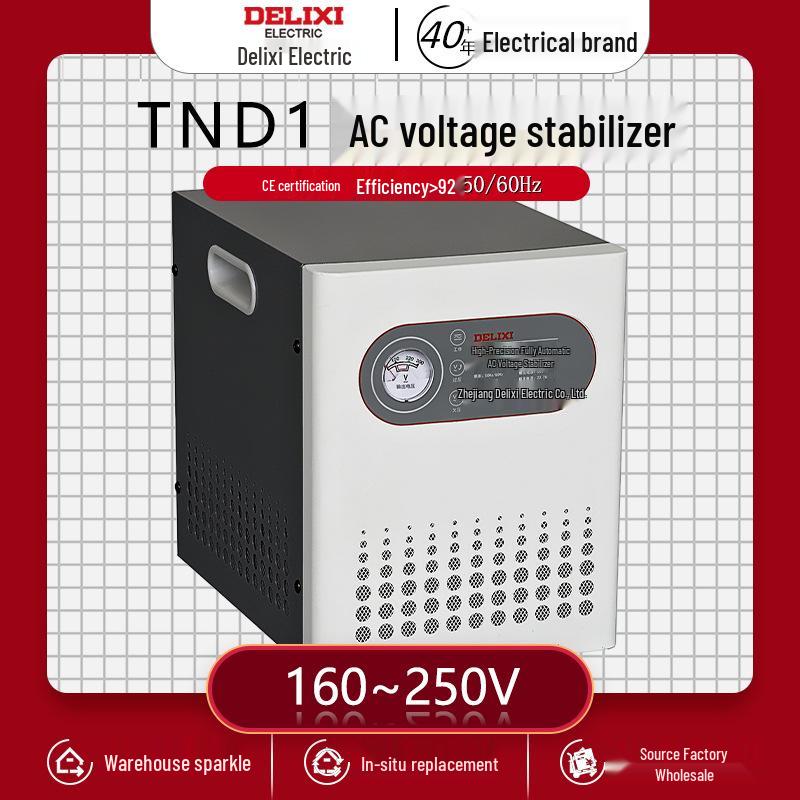 DELIXI TND-5K Single Phase Voltage Regulator 110V-250V Single Phase