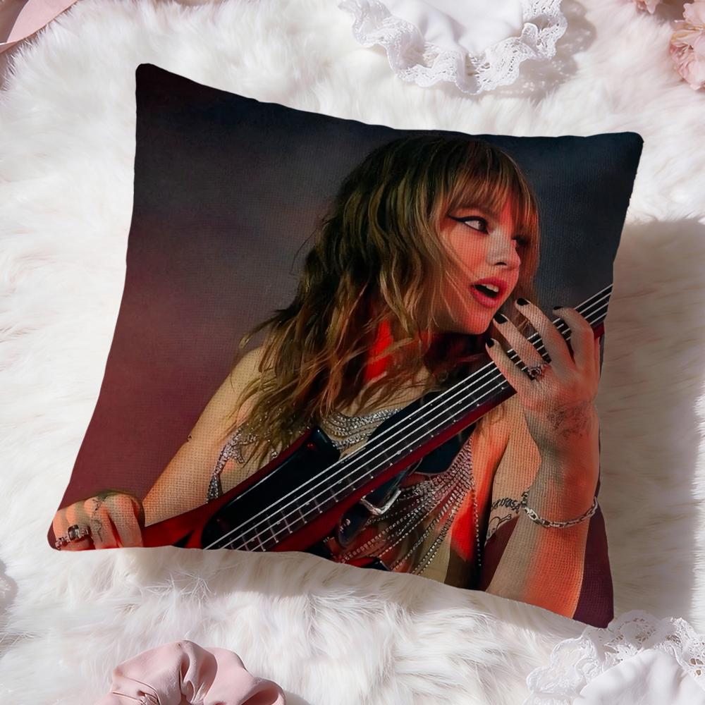 V-Victoria De AngelisS Cushion Cover Premium Comfort Reversible Pillow Cove -Two in One Design for Any Room & Car Interior