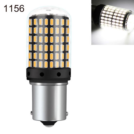 2 stk Canbus 1156/7440 3014 144SMD LED-blinklys for bil Bremselampe