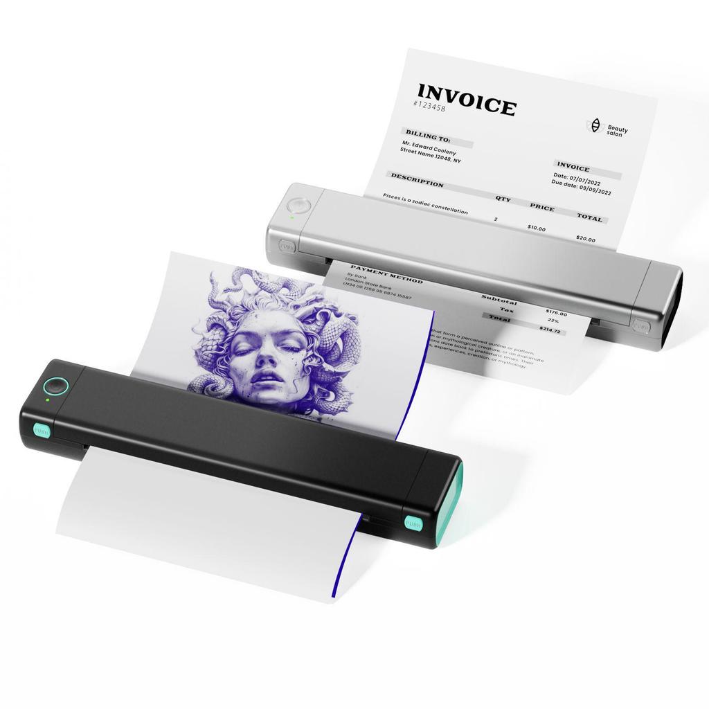 Phomemo M08F Portable A4 Thermal Printer for Home & Tattoos
