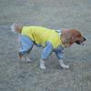 Dog Clothing In Spring, Summer, Autumn, All In One Four Legged One-piece Large Dog Pet Raincoat, Fully Wrapped Camouflage Raincoat