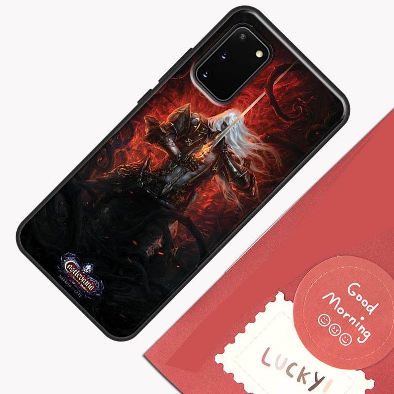 Castlevania Case For Samsung Galaxy S22 S21 S23 Ultra Note 20 S8 S9 S10 Note 10 Plus S20 FE Back Cover