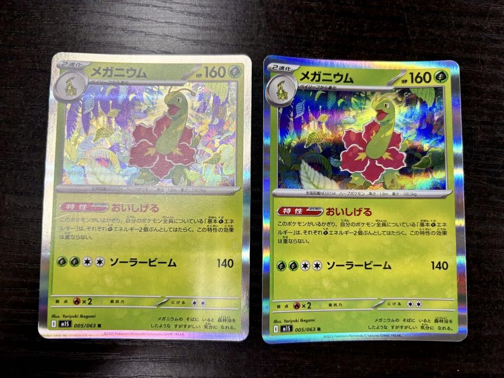 Pokemon MC Chikorita Bayleef M1S Meganium Cards (3 Cards), (2 Cards), (2 Cards)