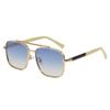 New Men's Fashion Square Frame Driving Sunglasses