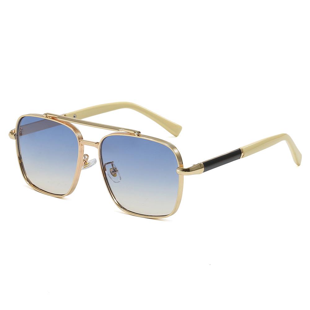 New Men's Fashion Square Frame Driving Sunglasses
