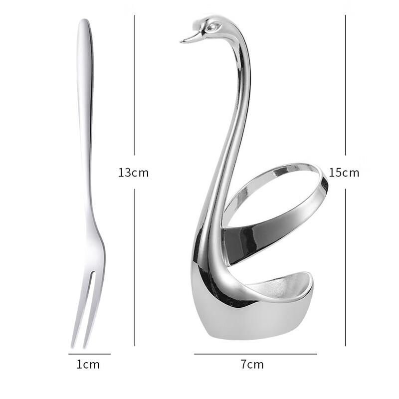 Colorful 304 Stainless Steel Fruit & Dessert Forks