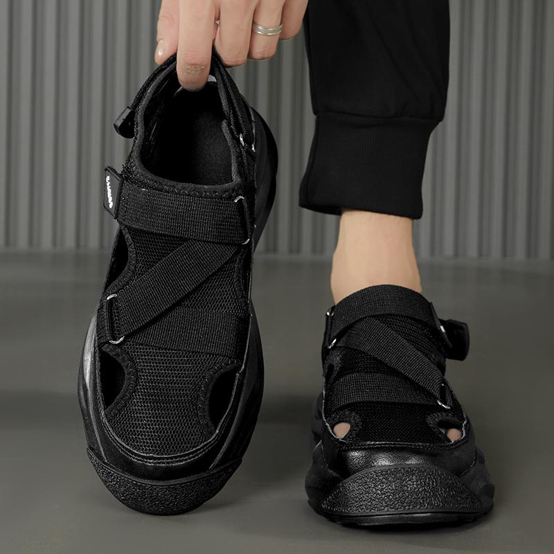 Men’s Sport Sandals Women Summer Clogs Mules Casual Sneakers Students Sandals Over Sized Unisex