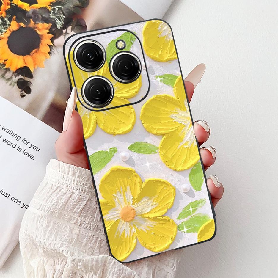 Für Tecno Spark 20 Hülle Spark 20C BG7 BG7n Coole Drachenmuster Hülle Weiche Silikonhülle Für Tecno Spark 20 Pro Spark20 Pro+ Taschen