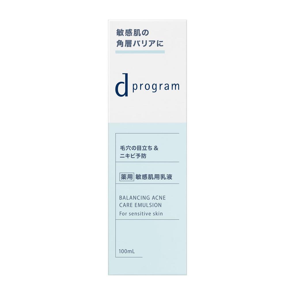 D Program Balance Acne Care Emulsion EX 100mL Emulsion Type For Delicate Prevents Skin Focuses On Bacteria (d Program) [Quasi-drug] & Milk/Lotion