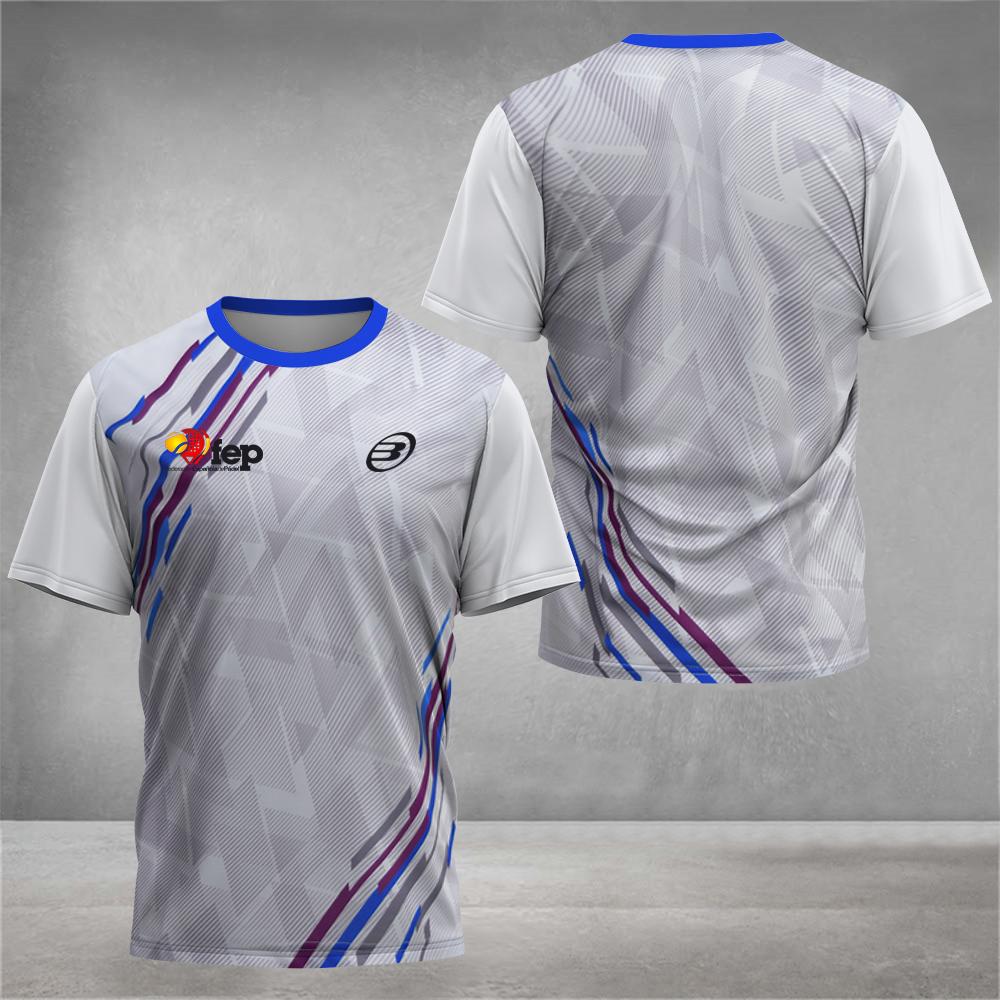 Cool Padel Breathable Short Sleeve Summer Quick Dry Short Sleeve Street Men's Top Outdoor Tennis T Shirt New Fitness Collection