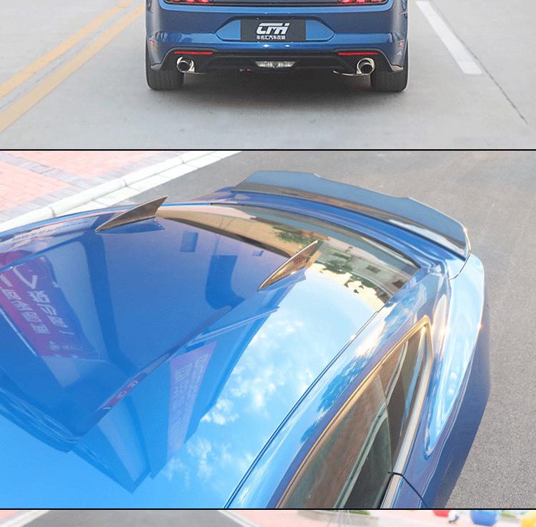15-23 Ford Mustang Carbon Fiber Trunk Spoiler: Stylish Wind Wing Mod