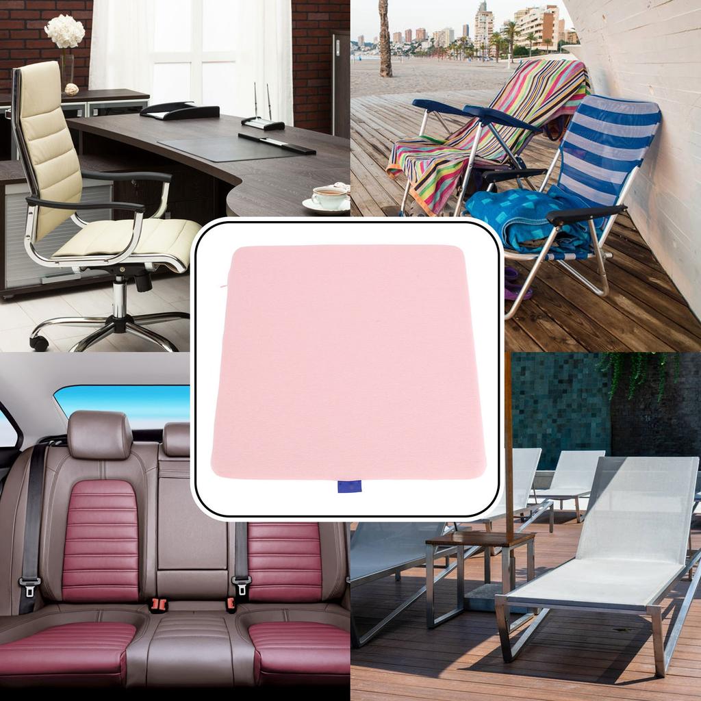 Coussin de siège amélioré en gel Mousse à mémoire de coton Rebond lent Respirant Coussin de siège en gel pour Chaise de bureau Chaise de bureau Conduite automobile