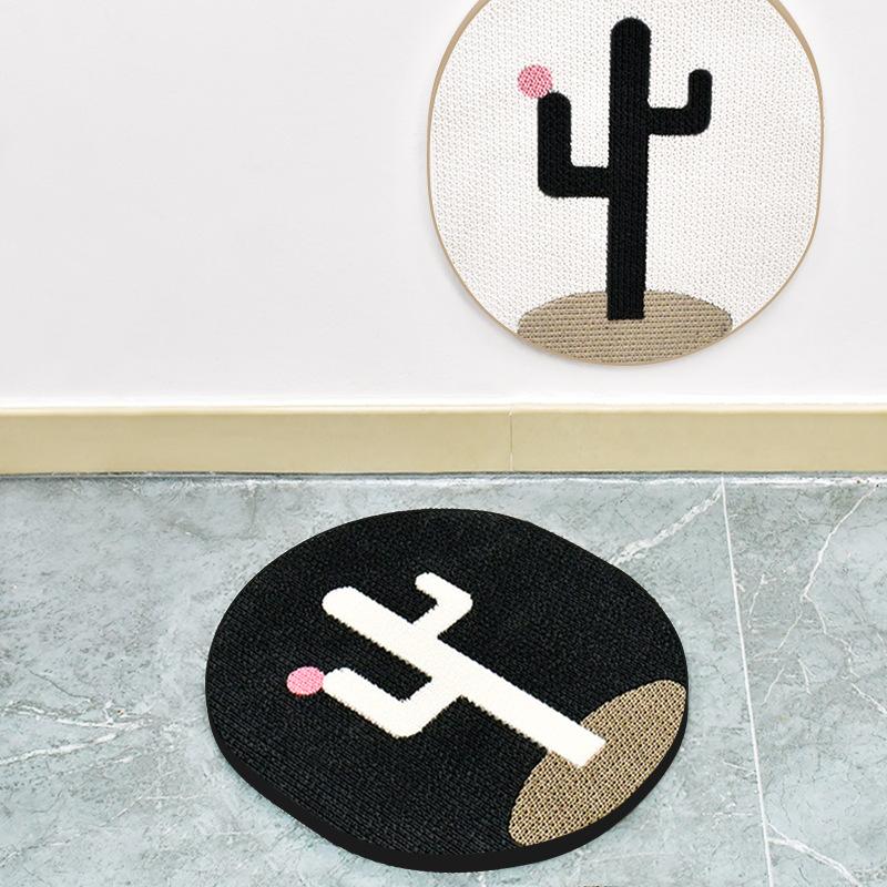 Colored Cat Scratch Board Nest Baby Cat Paw Grinder Wall Sticker Durable Scratch Board with No Shavings Integrated Cat Scratch Board Durable Cat Toy