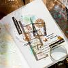 3sheets Kawaii Kpop Toploader Decorative Stickers DIY Handmade Scrapbook Material Cute Stationery Stickers