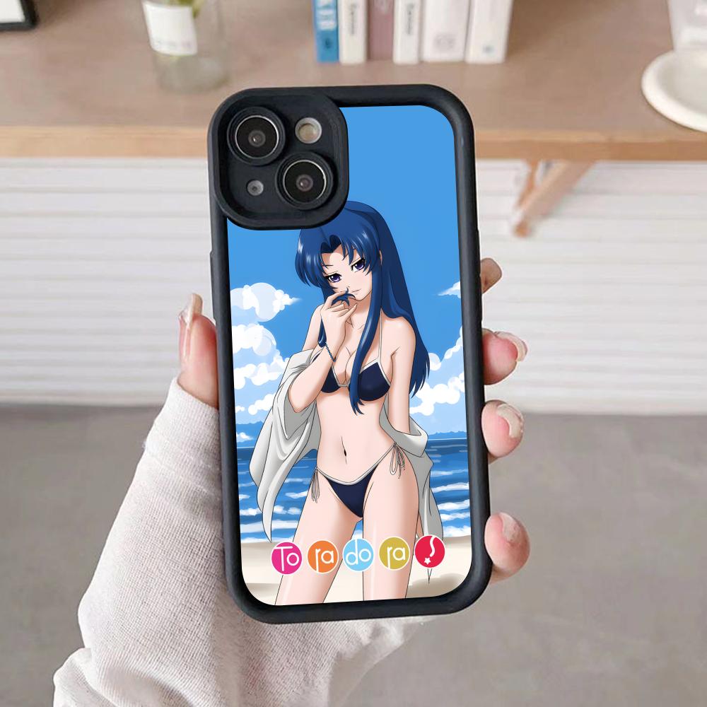 Toradora Kawashima Phone Case for iPhone 17 16 15 14 13 12 11 Air Pro Max Plus Black Soft TPU Shockproof Cover